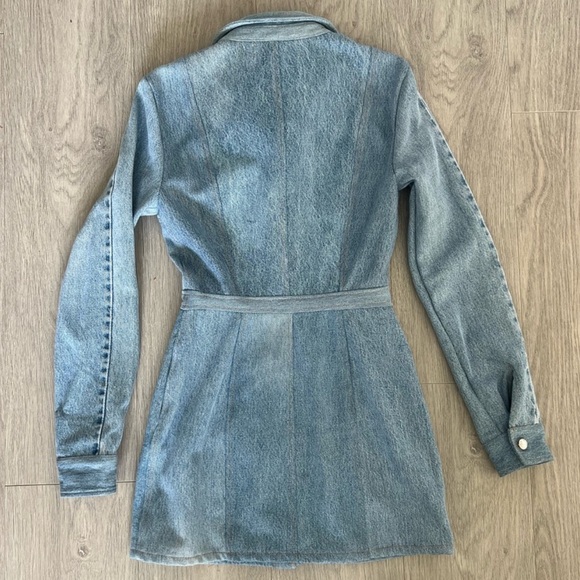 EB Denim Reconstructed Denim Dresss - Picture 3 of 4